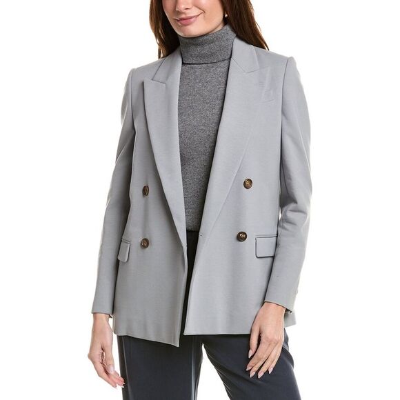 Brunello Cucinelli WomensSilk-Blend Jacket